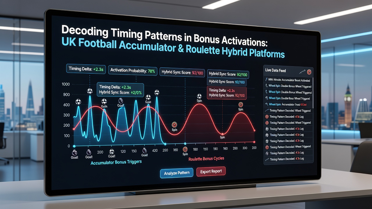 Timeline graph of bonus triggers combining accumulator settlements and roulette spin counts