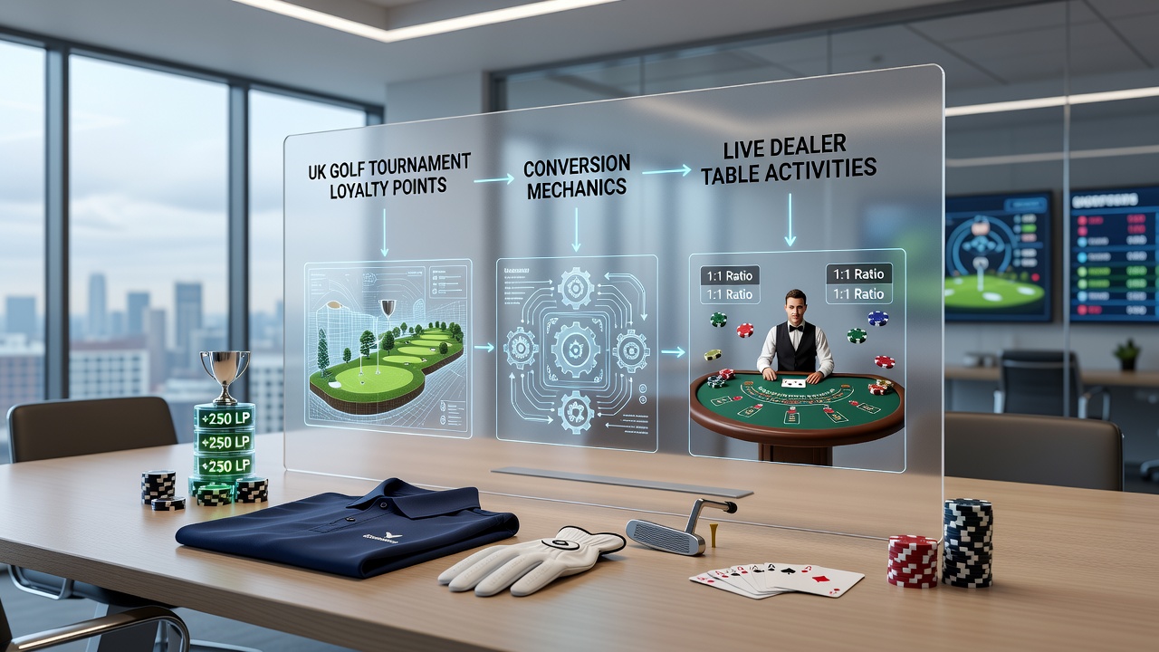 Close-up view of a live dealer roulette table integrated with a loyalty conversion dashboard on a mobile screen